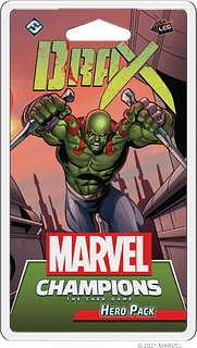 Portada juego de mesa Marvel Champions: El Juego de Cartas – Drax Pack de Héroe