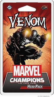 Portada juego de mesa Marvel Champions: El Juego de Cartas – Venom Pack de Héroe