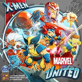 Portada juego de mesa Marvel United: X-Men