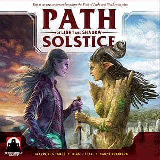 Portada juego de mesa Senda de Luz y Sombra: Solsticio