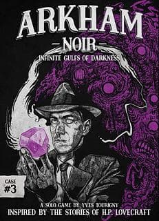 Portada juego de mesa Arkham Noir: Caso #3 – Abismos Infinitos de Oscuridad