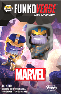 Portada juego de mesa Funkoverse Juego de Estrategia: Marvel 101