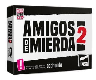 Portada juego de mesa Amigos de Mierda 2