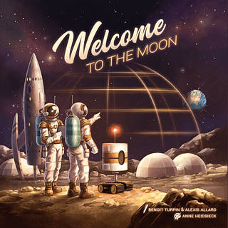 Portada juego de mesa Welcome to the Moon