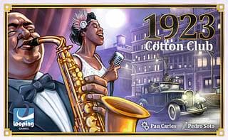 Portada juego de mesa 1923 Cotton Club
