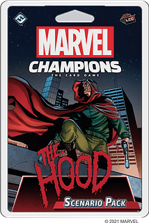 Portada juego de mesa Marvel Champions: El Juego de Cartas – The Hood Pack de Escenario