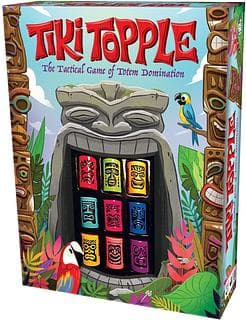 Portada juego de mesa Tiki Topple
