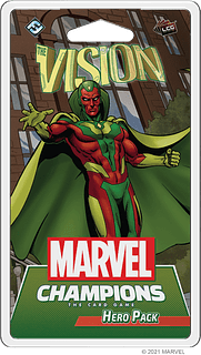 Portada juego de mesa Marvel Champions: El Juego de Cartas – The Vision Pack de Héroe