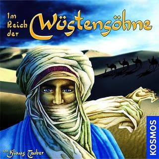 Portada juego de mesa Im Reich der Wüstensöhne