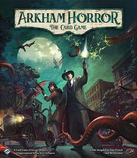 Portada juego de mesa Arkham Horror: El Juego de Cartas (Edici贸n Revisada)