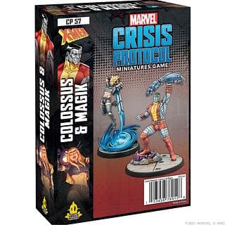 Portada juego de mesa Marvel: Crisis Protocol – Colossus & Magik