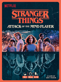 Portada juego de mesa Stranger Things: Attack of the Mind Flayer