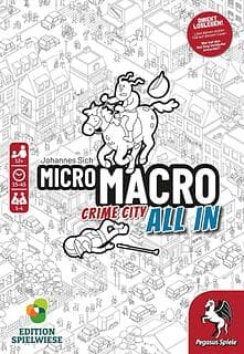 Portada juego de mesa MicroMacro: Crime City – All In