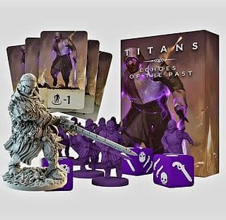 Portada juego de mesa Titans: Echoes of the Past