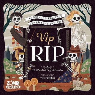 Portada juego de mesa VIP RIP