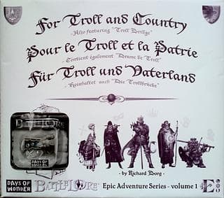 Portada juego de mesa BattleLore: For Troll and Country