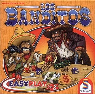 Portada juego de mesa Los Banditos