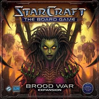 Portada juego de mesa StarCraft: The Board Game – Brood War Expansion