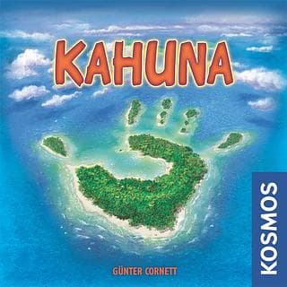 Portada juego de mesa Kahuna