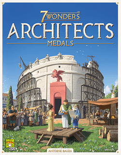 Portada juego de mesa 7 Wonders: Architects – Medals