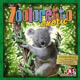 Portada juego de mesa Zooloretto Exotic