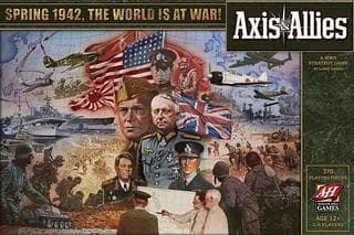 Portada juego de mesa Axis & Allies: 1942
