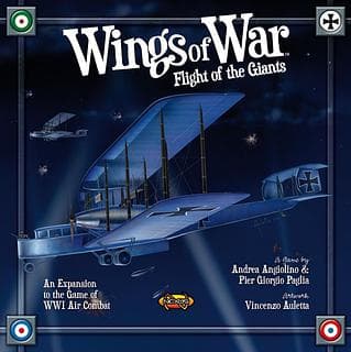 Portada juego de mesa Wings of War: Flight of the Giants