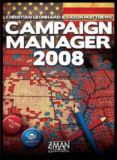Portada juego de mesa Director de Campaña 2008