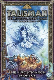 Portada juego de mesa Talismán: Expansión La Marcha Helada