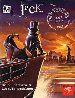 Portada juego de mesa Mr. Jack New York