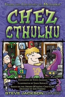 Portada juego de mesa Chez Cthulhu