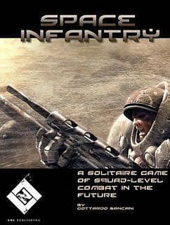 Portada juego de mesa Space Infantry