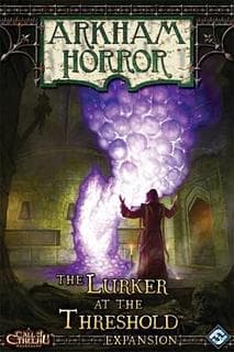 Portada juego de mesa Arkham Horror: El que Acecha en el Umbral