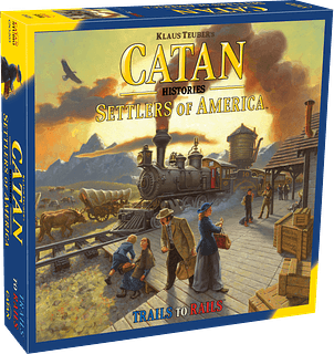 Portada juego de mesa Catan Historias: Los Colonos de América