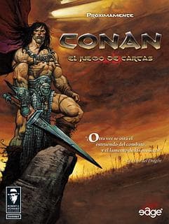 Portada juego de mesa Conan: el juego de cartas