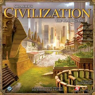 Portada juego de mesa Sid Meier's Civilization: El juego de tablero