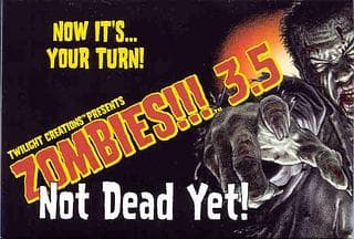Portada juego de mesa Zombies!!! 3.5: ¡Siguen en Pie!