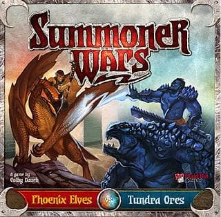 Portada juego de mesa Summoner Wars: Phoenix Elves vs Tundra Orcs