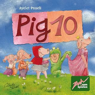 Portada juego de mesa Los 10 cerditos