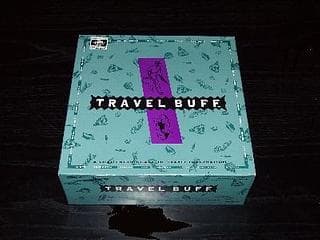 Portada juego de mesa Travel Buff