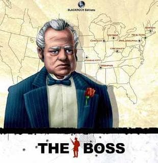 Portada juego de mesa The Boss