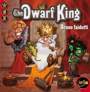 Portada juego de mesa El Rey de los Enanos