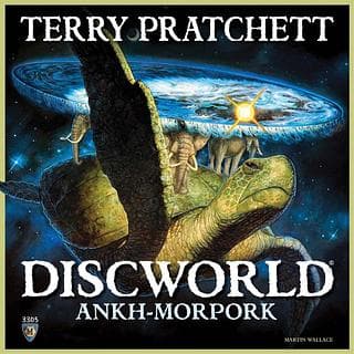 Portada juego de mesa Mundodisco: Ankh-Morpork
