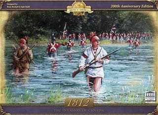 Portada juego de mesa 1812: The Invasion of Canada