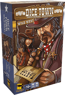 Portada juego de mesa Dice Town: Expansion